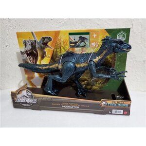 Jurassic World Dominion Track N Attack Indoraptor Action Figure Collection